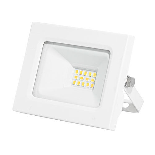 Extra-flat white IP65 10W LED floodlight Cold light