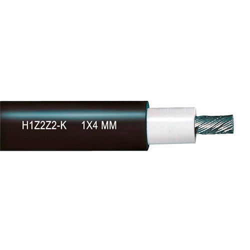Solar cable H1Z2Z2-K 1x4 mm black