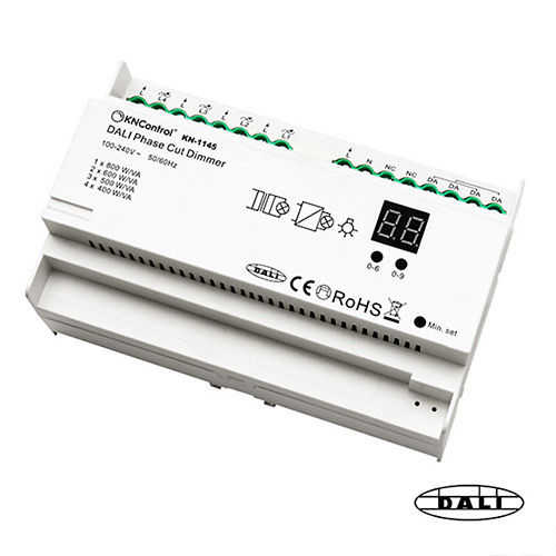 AC regulator triac 4 channels DIN rail
