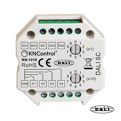 DALI module 4 buttons 4 scenes
