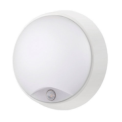 LED wall light with sensor 14W - 1000 Lm waterproof IP54 in White Daylight 4000K