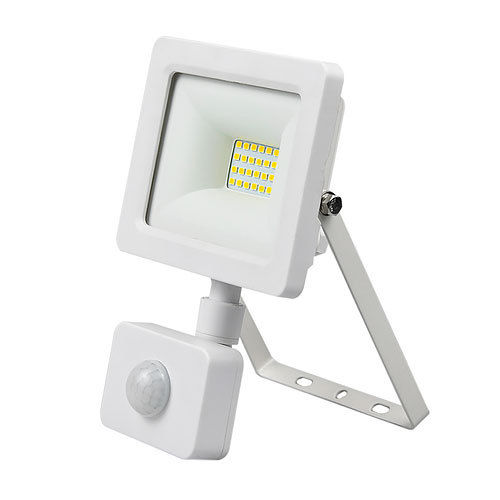Proyector LED blanco IP65 de 20W Luz fría con sensor de movimientos
